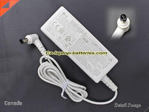 LG 19V 1.3A  Notebook ac adapter, LG19V1.3A24.7W-6.5x4.0mm-W