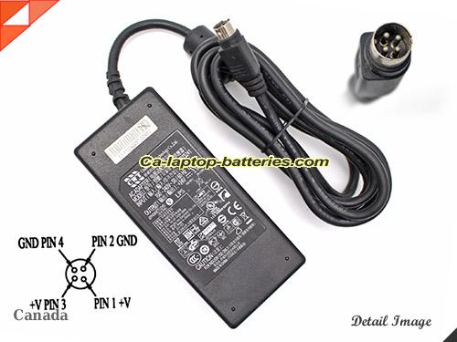 Genuine CWT CAM075241 Adapter 24V 3.1A 74.4W AC Adapter Charger CWT24V3.1A74.4W-4PIN-ZFYZ