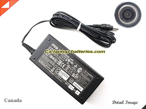 Genuine EPSON 215236028-01 Adapter A462E 24V 1A 24W AC Adapter Charger EPSON24V1A24W-6.0x4.0mm