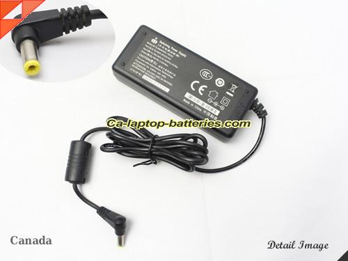 SPS 19V 3.42A  Notebook ac adapter, SPS19V3.42A65W-5.5x2.1mm