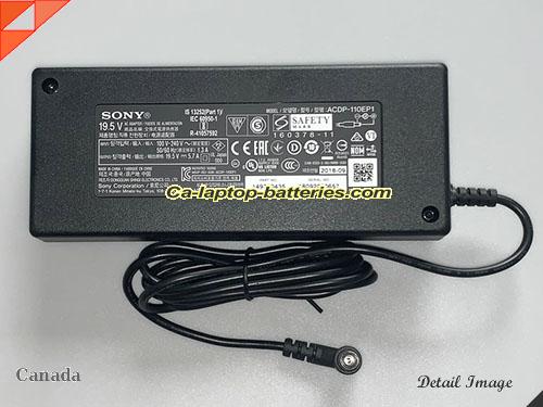 Genuine SONY ACDP-110EP1 Adapter ACDP110EP1 19.5V 5.7A 110W AC Adapter Charger SONY19.5V5.7A110W-6.4x4.4mm