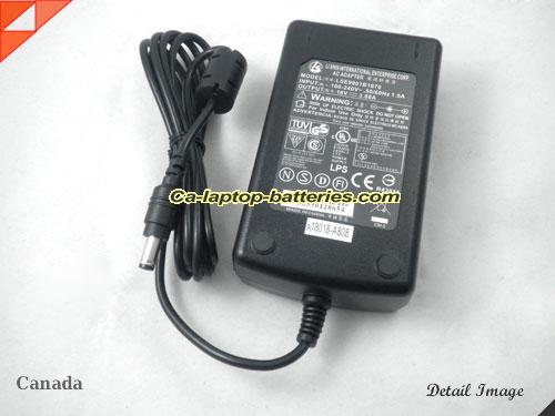 LI SHIN 18V 3.88A  Notebook ac adapter, LS18V3.88A-5.5x2.5mm