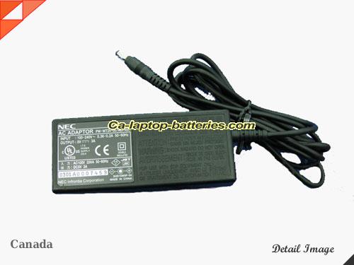Genuine NEC ADPI001 Adapter PW-WT24-05 5V 3A 15W AC Adapter Charger NEC5V3A15W-5.5x2.5mm