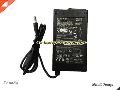 Genuine PHILIPS ADPC1245 Adapter ADPC12416AB 12V 3.75A 45W AC Adapter Charger PHILIPS12V3.75A45W-5.5x2.5mm