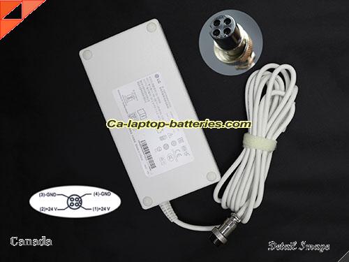 LG 24V 7.5A  Notebook ac adapter, LG24V7.5A180W-4holes