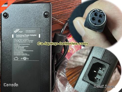 FSP 26.8V 11A  Notebook ac adapter, FSP26.8V11A295W-4Pins-200v