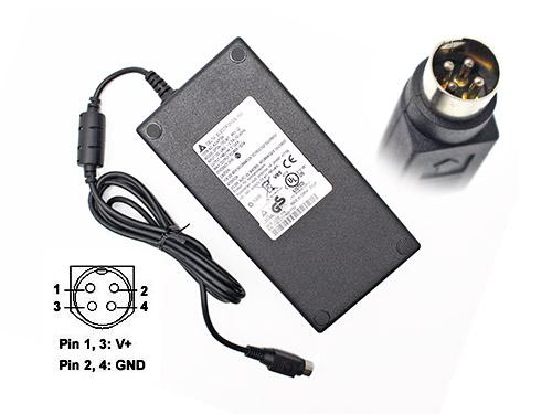 Original CISCO SG300-10P 10-PORT GIGABIT POE MANAGED SWITCH Adapter --- CISCO48V3.125A150W-4pin-ZZYF