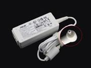 Original ASUS Eee PC 1005HAB Adapter --- ASUS19V2.1A40W-2.31x0.7mm-W