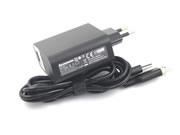 Original / Genuine LENOVO 20v 3.25a AC Adapter --- LENOVO20V3.25A65W-EU-Cord