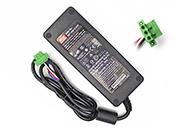Original / Genuine MEAN WELL 12v 8.5a AC Adapter --- MEANWELL12V8.5A102W-3HOLE-Green