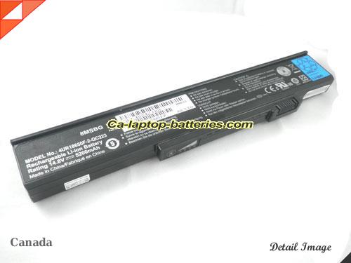 GATEWAY MX6445 Replacement Battery 4800mAh 14.8V Black Li-ion