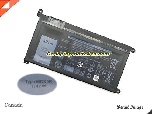 Genuine DELL PRO-1508T Battery For laptop 42Wh, 11.4V, Black , Li-ion