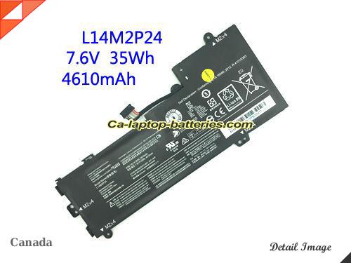 Genuine LENOVO E31-80 80MX0107GE Battery For laptop 4610mAh, 35Wh , 7.6V, Black , Li-ion