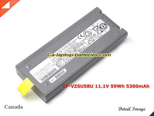 Genuine PANASONIC CF-19RJRCG1M Battery For laptop 5600mAh, 59Wh , 11.1V, Grey , Li-ion
