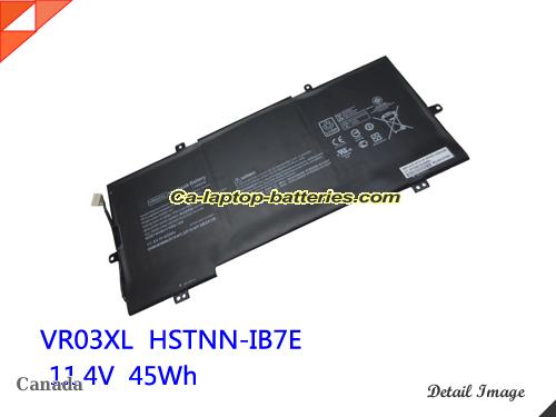 HP VR03XL Battery 3950mAh, 45Wh  11.4V Black Li-ion