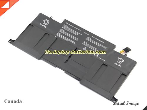 ASUS UX31 Series Replacement Battery 6800mAh, 50Wh  7.4V Black Li-Polymer