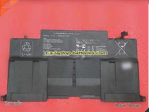 Genuine ASUS UX31E-RY003V Battery For laptop 6840mAh, 50Wh , 7.4V, Black , Li-Polymer