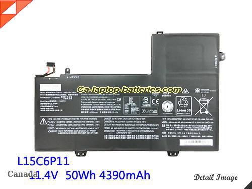 Genuine LENOVO IdeaPad 700S-14ISK Battery For laptop 4390mAh, 50Wh , 11.4V, Black , Li-ion
