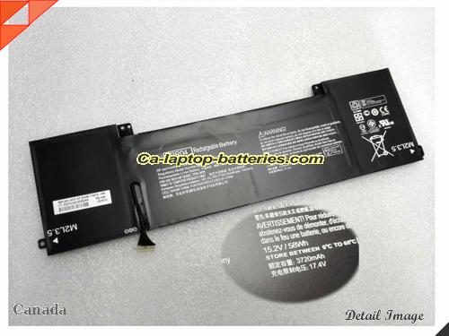 Genuine HP Omen 15-5113TX(M4X89PA) Battery For laptop 3720mAh, 58Wh , 15.2V, Black , Li-ion