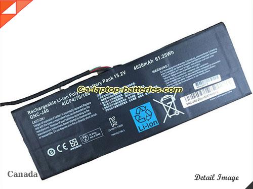 Genuine GIGABYTE P34G Battery For laptop 4030mAh, 61Wh , 15.2V, Black , Li-ion