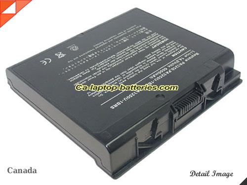 TOSHIBA Satellite A35 Series Replacement Battery 6600mAh 14.8V Black Li-ion