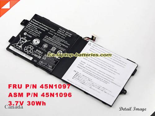 Genuine LENOVO Tablett 2 3679-25G Battery For laptop 30Wh, 8.12Ah, 3.7V, Black , Li-ion