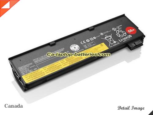 Genuine LENOVO X260 Battery For laptop 24Wh, 2.06Ah, 11.4V, Black , Li-Polymer