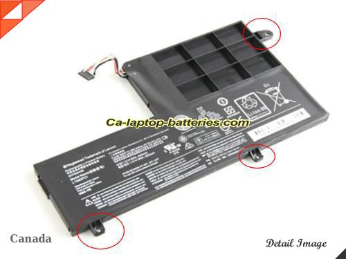 Genuine LENOVO IdeaPad 300s-14ISK 80Q4 Battery For laptop 4050mAh, 30Wh , 7.4V, Black , Li-Polymer