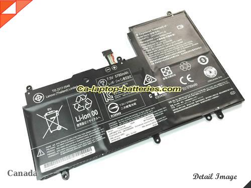 Genuine LENOVO Yoga3 14-IFI(D) Battery For laptop 45Wh, 7.5V, Black , Li-Polymer
