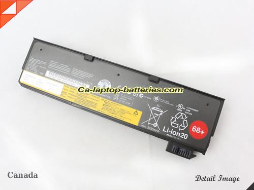 Genuine LENOVO T460P-0NCD Battery For laptop 48Wh, 4.4Ah, 10.8V, Black , Li-ion