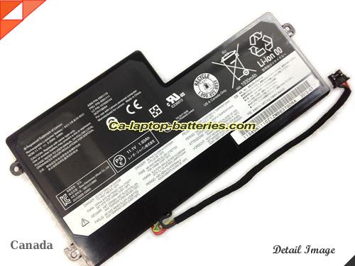 Genuine LENOVO ThinkPad X250 Battery For laptop 2162mAh, 24Wh , 4.25Ah, 11.1V, Black , Li-Polymer