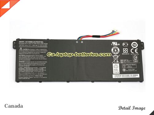 Genuine ACER Aspire R5-571T-51CB Battery For laptop 3490mAh, 50Wh , 15.2V, Black , Li-Polymer