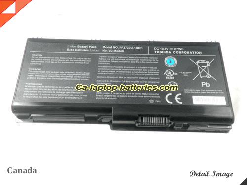Genuine TOSHIBA PSPGSA-027003 Battery For laptop 87Wh, 10.8V, Black , Li-ion