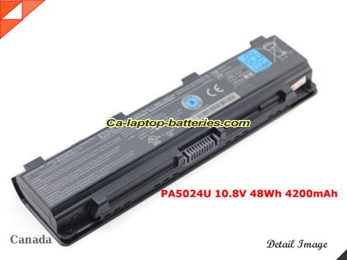 Genuine TOSHIBA L830-15L Battery For laptop 4200mAh, 48Wh , 10.8V, Black , Li-ion