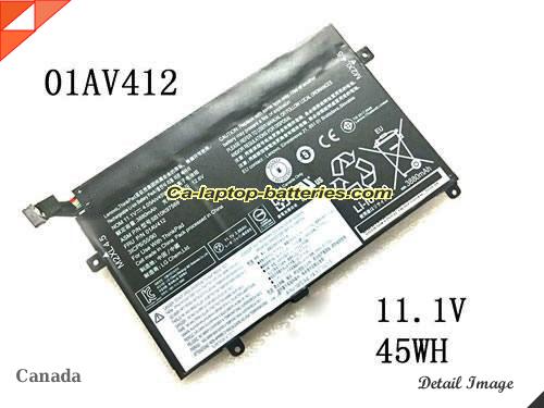 LENOVO 01AV412 Battery 4050mAh, 45Wh  11.1V Black Li-ion