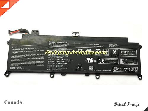 Genuine TOSHIBA Portege X30-D Battery For laptop 4080mAh, 11.4V, Black , Li-ion