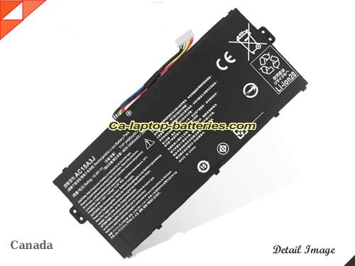ACER Chromebook R11 CB5-132T Replacement Battery 3490mAh, 36Wh  10.8V Black Li-ion