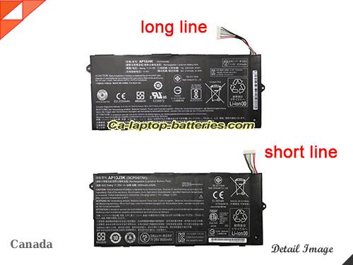 ACER Chromebook C720P Replacement Battery 3920mAh, 45Wh  11.4V Black Li-ion