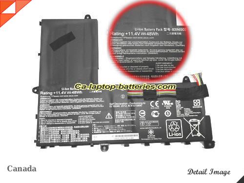 Genuine ASUS E202SA Battery For laptop 4110mAh, 48Wh , 11.4V,  , Li-ion