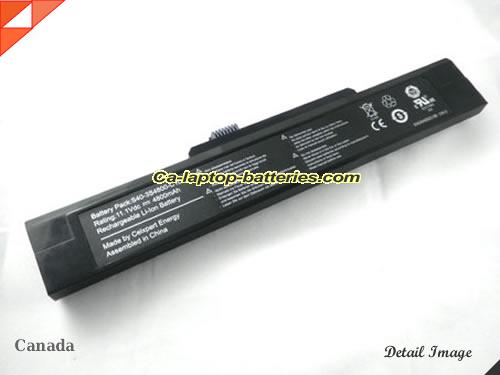 UNIWILL S40 Series Replacement Battery 4400mAh 11.1V Black Li-ion