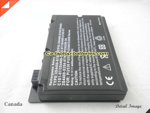 FUJITSU-SIEMENS Amilo Pi2530 Replacement Battery 4400mAh 10.8V Black Li-ion