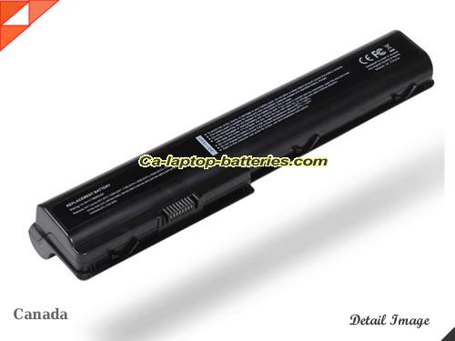 HP Dv7-3165dx Replacement Battery 7800mAh 14.4V Black Li-ion