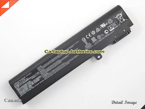 Genuine MSI GL72 Battery For laptop 3834mAh, 41.43Wh , 10.8V, Black , Li-ion