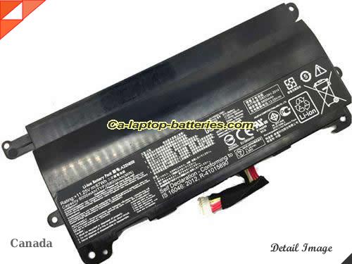 Genuine ASUS G752VL-GC058T Battery For laptop 6000mAh, 67Wh , 11.25V, Black , Li-ion