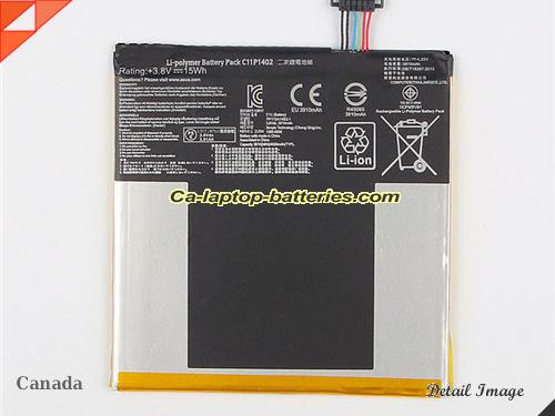 Genuine ASUS Fone Pad 7 ME375C Battery For laptop 3910mAh, 15Wh , 3.8V, Black , Li-Polymer