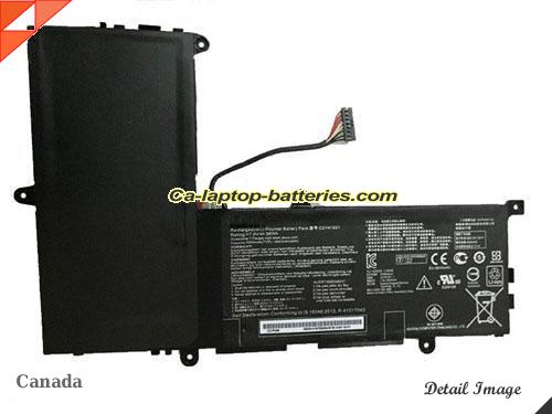 Genuine ASUS VivoBook E200HA1B Battery For laptop 5000mAh, 38Wh , 7.6V, Black , Li-ion