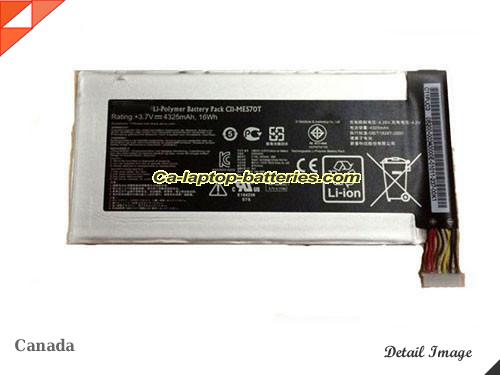 ASUS C11ME570T Battery 4325mAh, 16Wh  3.7V Black Li-ion