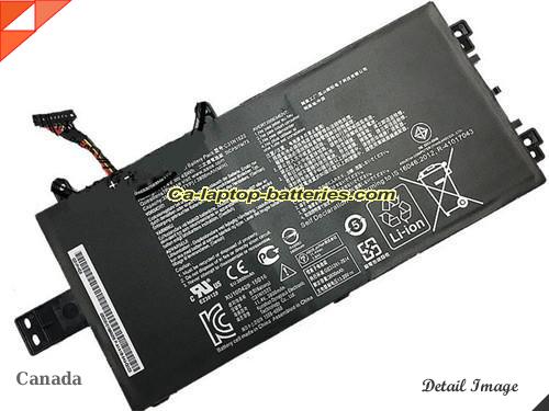Genuine ASUS Q553U Battery For laptop 3950mAh, 45Wh , 11.4V, Black , Li-ion