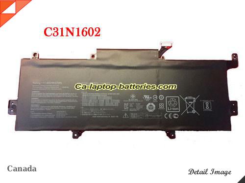 ASUS UX330UA-1A Replacement Battery 4930mAh, 57Wh  11.55V Black Li-ion