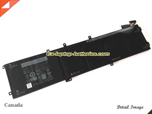Genuine DELL XPS 15 9550 Battery For laptop 7260mAh, 84Wh , 11.4V, Black , Li-ion